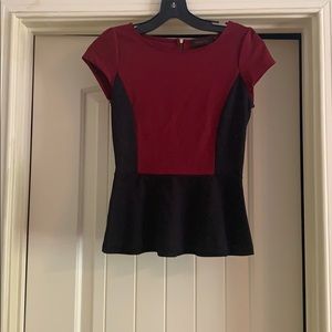 Maroon Pelham top